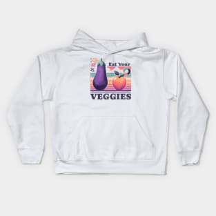 Eat Your Veggies Kids Hoodie